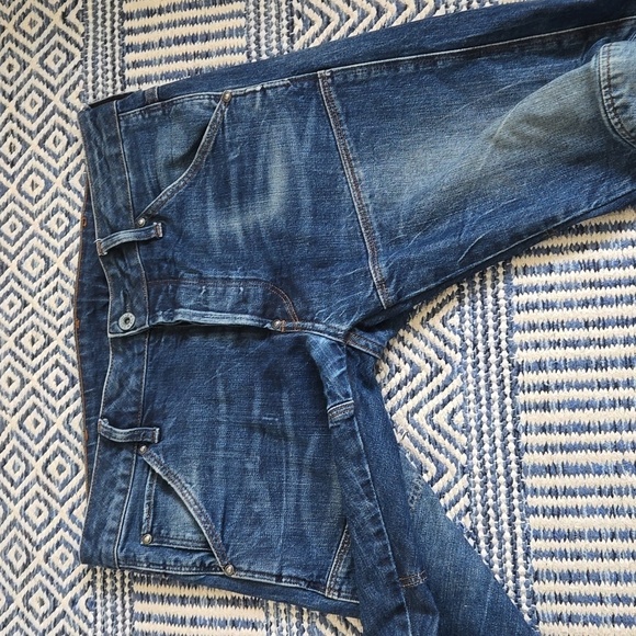 G-Star Raw 5620 3D Deconstructed Tapered Fit Mid Wash Jeans size 30 - Picture 8 of 16